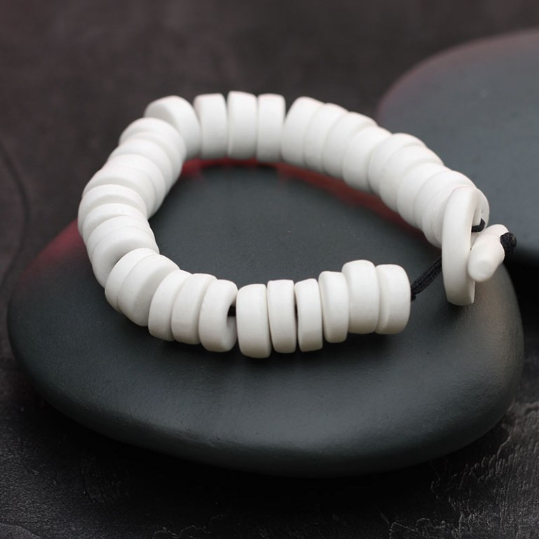 Bracelet Porceliane blanche